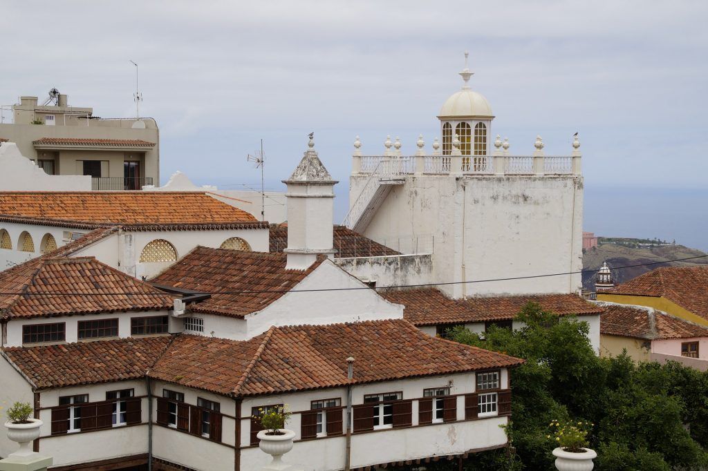 Paisaje urbano del centro histórico de La Orotava.