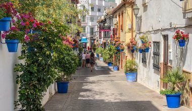 Calles de Estepona, Málaga.